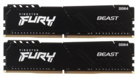 Модуль памяти FURY 32GB DDR4-3733 KF437C19BB1K2/32,CL19, 1.35V K2*32GB XMP BLACK KINGSTON