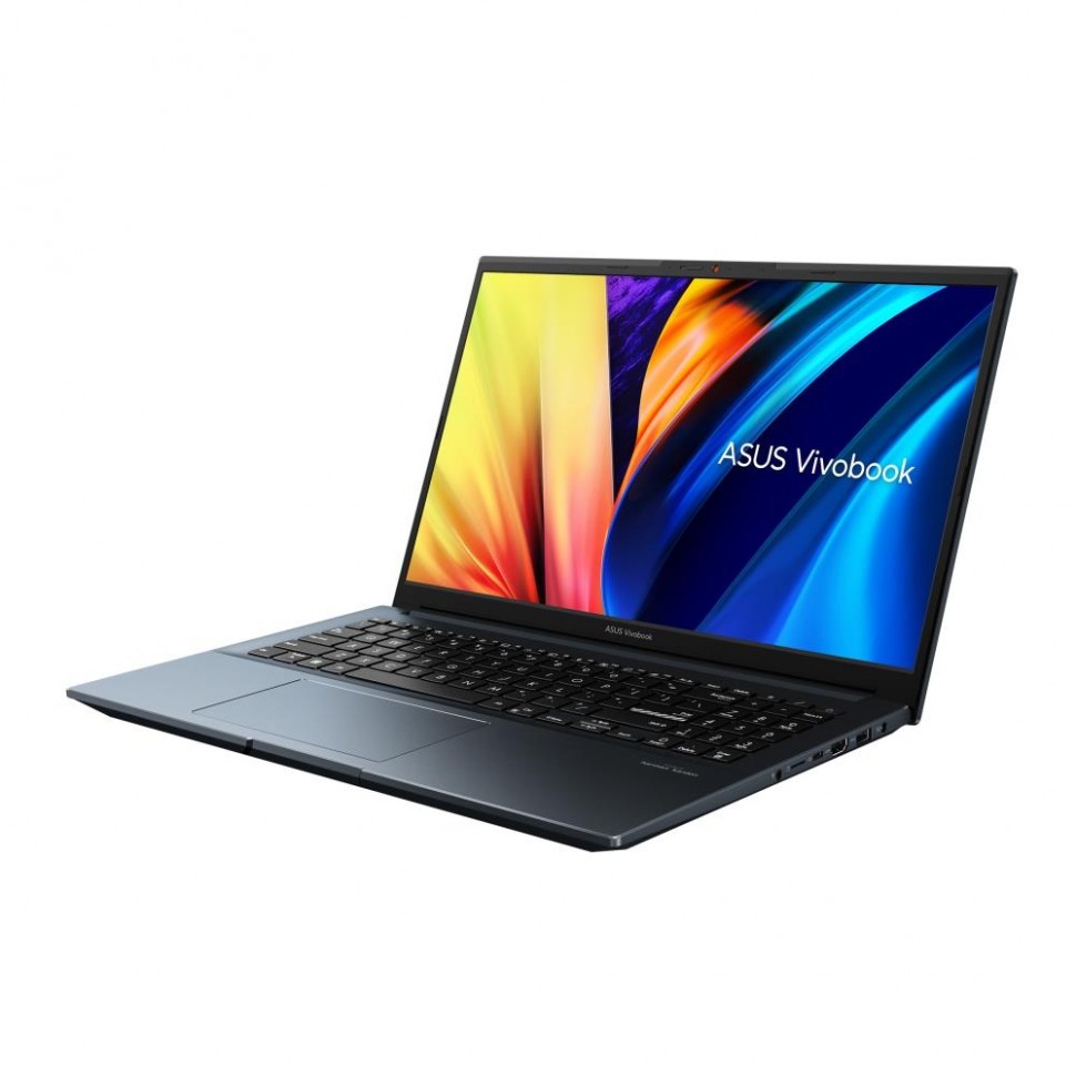 Ноутбук ASUS VivoBook Pro Series M6500QH-HN089 15.6" 1920x1080/AMD Ryzen 7 5800H/RAM 16Гб/SSD 512Гб/NVIDIA GeForce GTX 1650 4Гб/ENG|RUS/без ОС темно-синий 1.8 кг 90NB0YJ1-M00460