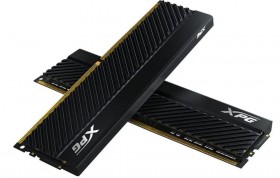 Модуль памяти ADATA XPG Gammix D45 Gaming DDR4 Общий объём памяти 16Гб Module capacity 8Гб Количество 2 3600 МГц Множитель частоты шины 18 1.35 В RGB черный AX4U36008G18I-DCBKD45