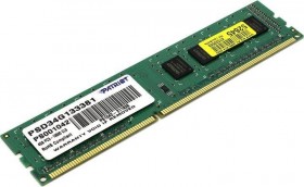 Модуль памяти DIMM 4GB DDR3-1333 PSD34G133381 PATRIOT