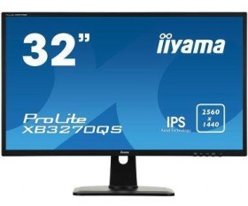 ЖК монитор IIYAMA ProLite XB3270QS-B5/31.5&quot;/IPS/2560x1440 16:9/60/250/1200:1/4 мс/да/черный/10.3 кг XB3270QS-B5