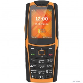 Мобильный телефон teXet TM-521R цвет черный-оранжевый