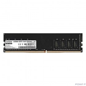 Exegate EX283082RUS Модуль памяти  ExeGate Value DIMM DDR4 8GB &lt;PC4-21300&gt; 2666MHz