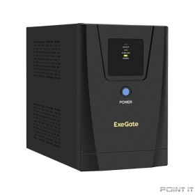 Exegate EX292798RUS ИБП ExeGate SpecialPro UNB-1500.LED.AVR.2SH.3C13.USB &lt;1500VA/950W, LED, AVR, 2*Schuko+3*C13,USB,съемн.кабель, металлический корпус, Black&gt;