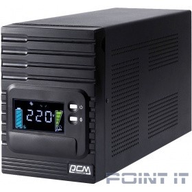PowerCom Smart King Pro+ SPT-3000-II LCD ИБП {Line-Interactive, 3000VA/2400W,  Tower, 8 xC13 + 1 xC19, USB, SNMP Slot} (1152569)