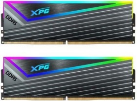 Модуль памяти XPG CASTER RGB 32GB DDR5-6400 AX5U6400C4016G-DCCARGY,CL40, 1.4V K2*16GB RGB GRAY ADATA