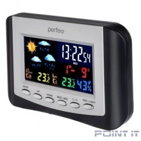 Perfeo Часы-метеостанция &quot;Color+&quot;, (PF-S3332BS)