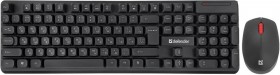 Клавиатура + мышка MILAN C-992 RU BLACK 45992 DEFENDER