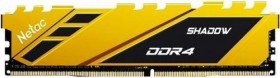 Модуль памяти SHADOW 16GB DDR4-3200 NTSDD4P32SP-16Y,CL16, 1.35V XMP YELLOW NETAC