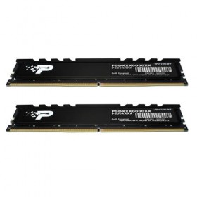 Модуль памяти PATRIOT Signature Premium DDR5 Общий объём памяти 32Гб Module capacity 16Гб Количество 2 5600 МГц Радиатор 1.1 В черный PSP532G5600KH1