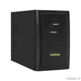 Exegate EX292773RUS ИБП ExeGate Power Back BNB-800.LED.AVR.4C13 &lt;800VA/480W, LED, AVR, 4*C13, металлический корпус, Black&gt;