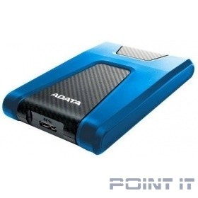 A-Data Portable HDD 1Tb HD650 AHD650-1TU31-CBL {USB 3.0, 2.5", Blue} Противоударные Slim