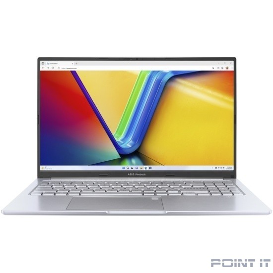 Ноутбук ASUS Vivobook 15 X1505VA-MA144 [90NB10P2-M005Y0] Cool Silver 15.6" {OLED i5 13500H/16384Mb/1024PCISSDGb/Iris Xe/noOS}
