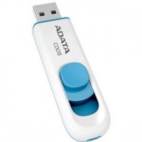 Флэш-накопитель USB2 64GB WH./BLUE AC008-64G-RWE ADATA