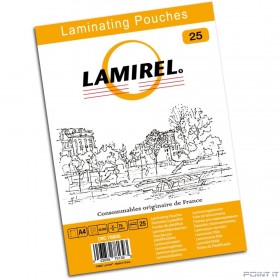 Пленка для ламинирования  Lamirel CRC-78800 (А4, 75мкм, 25 шт.)