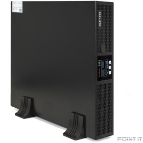 Exegate EP285646RUS ИБП On-line ExeGate PowerExpert ULS-1000.LCD.AVR.C13.USB.RS232.SNMP.2U &lt;1000VA/1000W, On-Line, PF=1, LCD, 4*IEC-C13, RS232, USB, SNMP-slot, Rackmount 2U/Tower, Black&gt;
