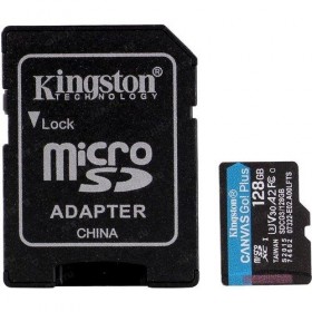 Карта памяти MICRO SDXC 128GB UHS-I W/ADAPTER SDCG3/128GB KINGSTON