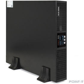 Exegate EP285648RUS ИБП On-line ExeGate PowerExpert ULS-3000.LCD.AVR.C13.USB.RS232.SNMP.2U &lt;3000VA/3000W, On-Line, PF=1, LCD, 6*IEC-C13, RS232, USB, SNMP-slot, Rackmount 2U/Tower, Black&gt;