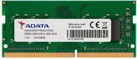 Модуль памяти для ноутбука SODIMM 8GB DDR4-2666 AD4S26668G19-SGN ADATA