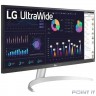 Монитор LCD LG 29" 29WQ600-W UltraWide серебристый {IPS 2560x1080 100Hz 1ms 21:9 250cd 178/178 HDMI DisplayPort USB M/M} [29wq600-w.aruz]