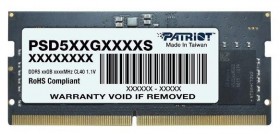 Модуль памяти для ноутбука SODIMM 32GB DDR5-4800 PSD532G48002S PATRIOT