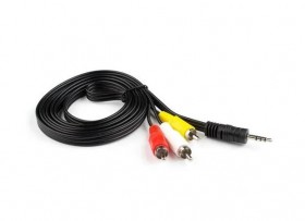 Кабель AUDIO MINIJACK-3RCA 1M AT1006 ATCOM