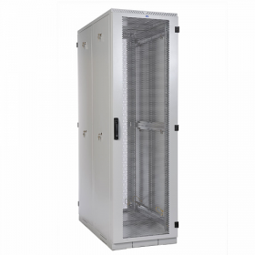  					Шкаф серверный напольный 45U (600x1000) дверь перфорированная, задние двойные перфорированные				 