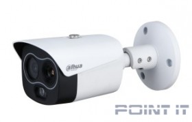 DAHUA DH-TPC-BF1241P-B3F4-WIFI-S2 Двухспектральная тепловизионная IP-камера с ИИ, Wi-Fi 2.4ГГц, 1/2.7&quot; Progressive CMOS, объектив 4мм, неохлаждаемый FPA детектор, объектив 3,5мм, ИК 30м, IP67