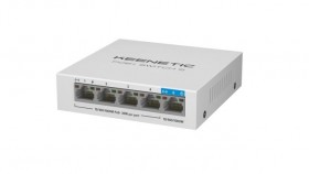 Коммутатор 4PORT POE+ 60W KN-4610 KEENETIC