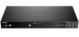 D-Link DWC-2000/A2A, WLAN Controller with  4 100/1000Base-T/combo-SFP ports, manage up to 64/256 Unified APs. 4x 10/100/1000 BASE-T GE/SFP Ports, 2x USB 2.0 Ports, Slot for hard disk drive module, 1x