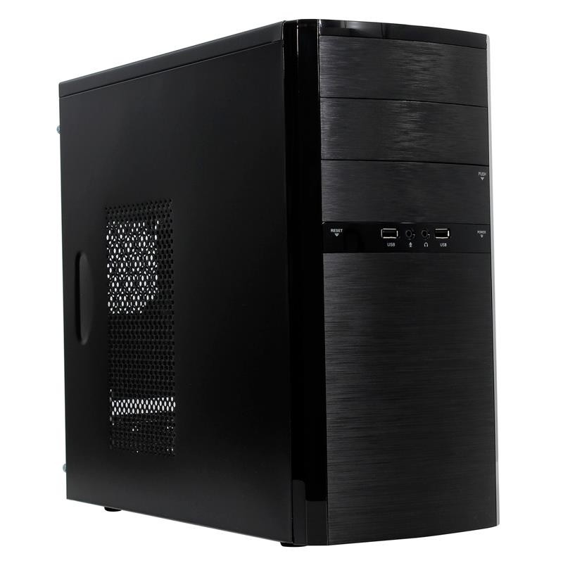 Корпус MINITOWER MATX 400W ES722BK / 6111491 POWERMAN