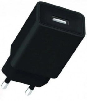 Зарядное устройство 1USB 2.4A 12W 00-00019857 BLACK GOPOWER