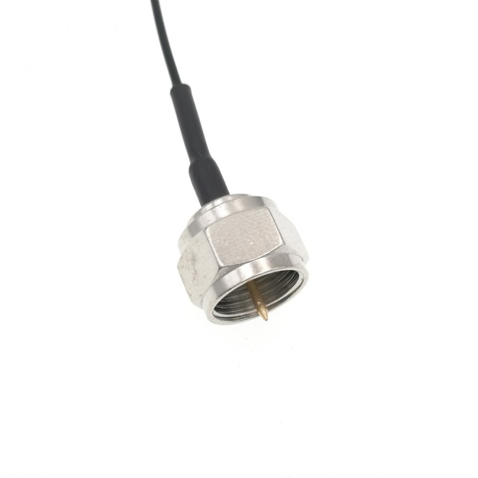 Адаптер для модема (пигтейл) U.fl(IPEX)-F(male) кабель RF1.13 20см.