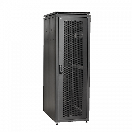 ITK Шкаф сетевой 19 LINEA N 42U 600х1000 мм перфорированные двери черный