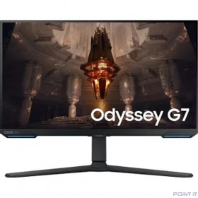 Монитор LCD Samsung 28&quot; Odyssey G7 Smart S28BG700EI {IPS 2560x1440 165Hz 1ms 350cd 1000:1 DisplayPort1.2 HDMI2.0 Регулировка высоты/ наклона/ вращения/ поворота}
