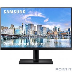 Монитор LCD Samsung 23.8&quot; F24T450FZI черный {IPS 1920x1080 75Hz 5ms 16:9 250cd 178/178 1000:1 8bit(6bit+FRC) 2xHDMI1.4 DisplayPort1.2 2xUSB2.0 HAS Pivot VESA}
