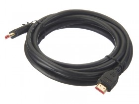 Шнур аудио-видео HDMI-HDMI 2.1 цвет: золото (3,0м), Netko