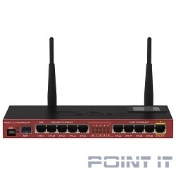 Wi-Fi маршрутизатор 10/100/1000M RB2011UIAS-2HND-IN MIKROTIK