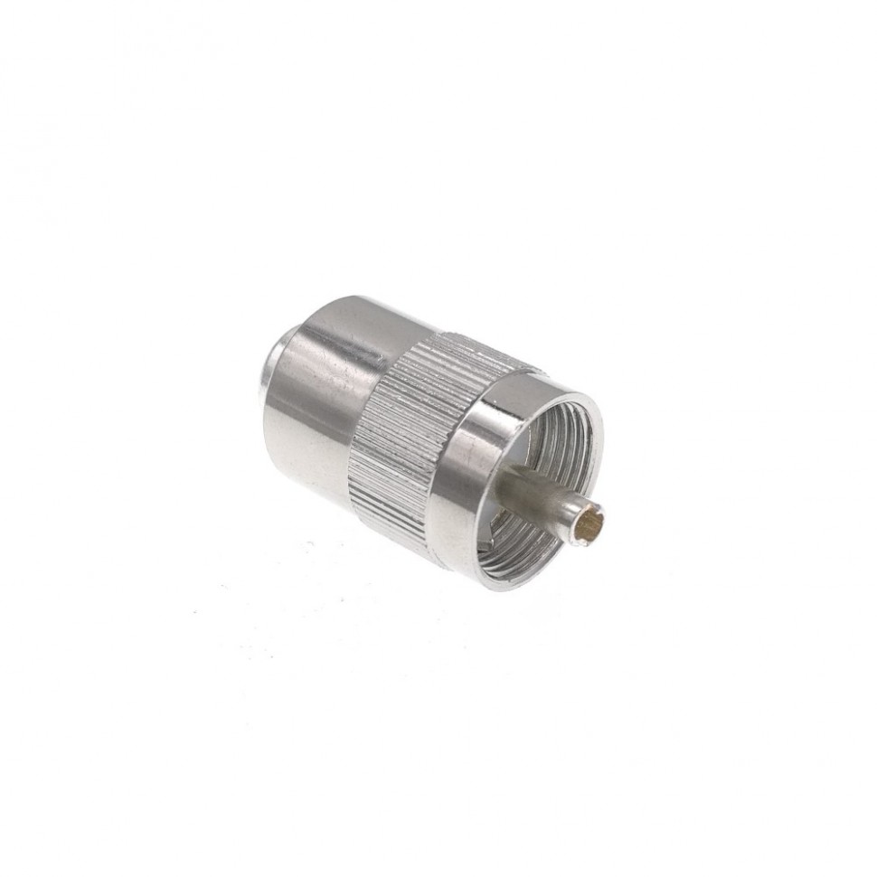 ВЧ-разъём UHF(male) PL259 накручивающийся под кабель RG-58