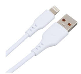 Кабель USB (M)/LIGHTNING (M) 1M 00-00018567 WHITE GOPOWER