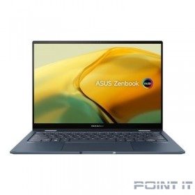 Ноутбук ASUS ZenBook14 Flip OLED UP3404VA-KN026W flip [90NB10E2-M002A0] Ponder Blu 14&quot; {OLED Touch  i7 1360P/16384Mb/1024SSDGb/ Iris Xe/Win11Home +Numb}