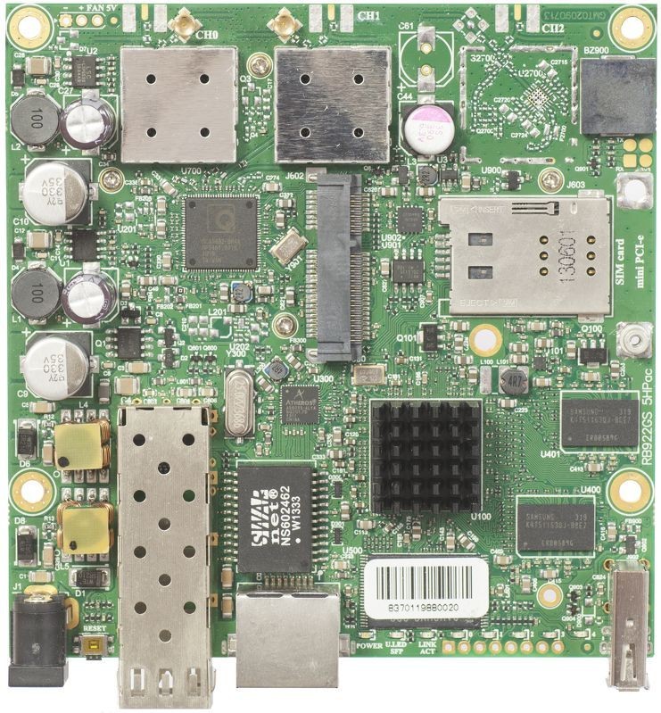 Беспроводной маршрутизатор без корпуса MikroTik RB922UAGS-5HPacD