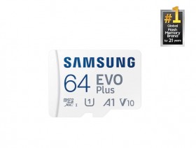 Карта памяти MICRO SDXC EVO+ 64GB V10 W/A MB-MC64SA/CN SAMSUNG