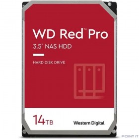 14TB WD Red Pro (WD142KFGX) {Serial ATA III, 7200- rpm, 512Mb, 3.5&quot;}