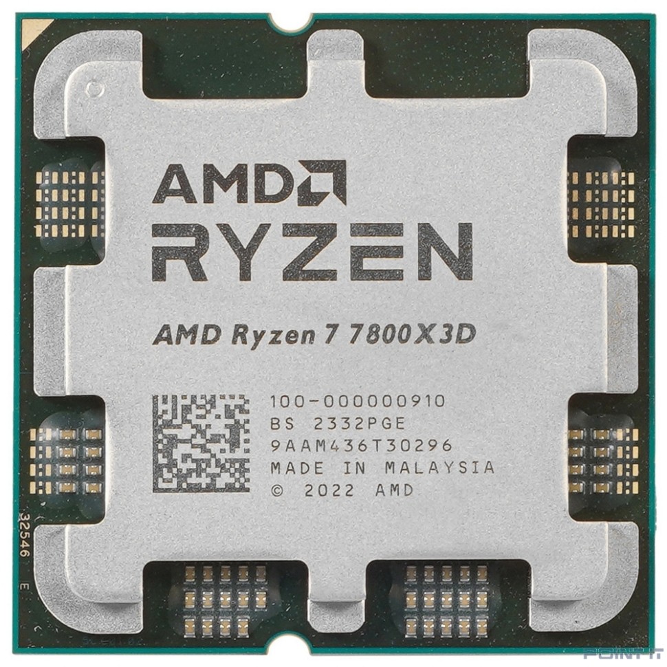 CPU AMD Ryzen 7 7800X3D OEM (100-000000910) {4.2-5.0Ghz, AM5}