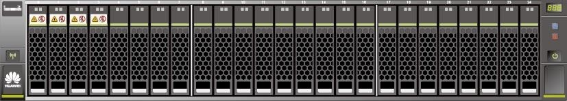 Система хранения данных RACK 2200V3/25-2 12GE 0GB/32GB/AC NAS HUAWEI