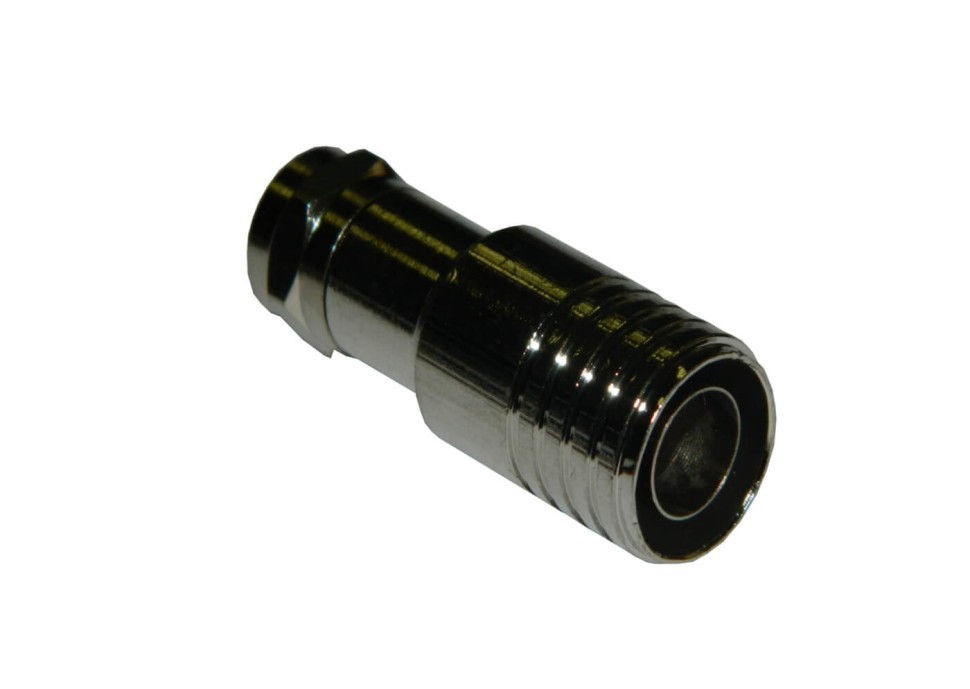 Штекер F (гайка) на RG-11 (медь), с фиксированным пином, для обжимного инструмента/50 шт, NETKO Optima 10 шт