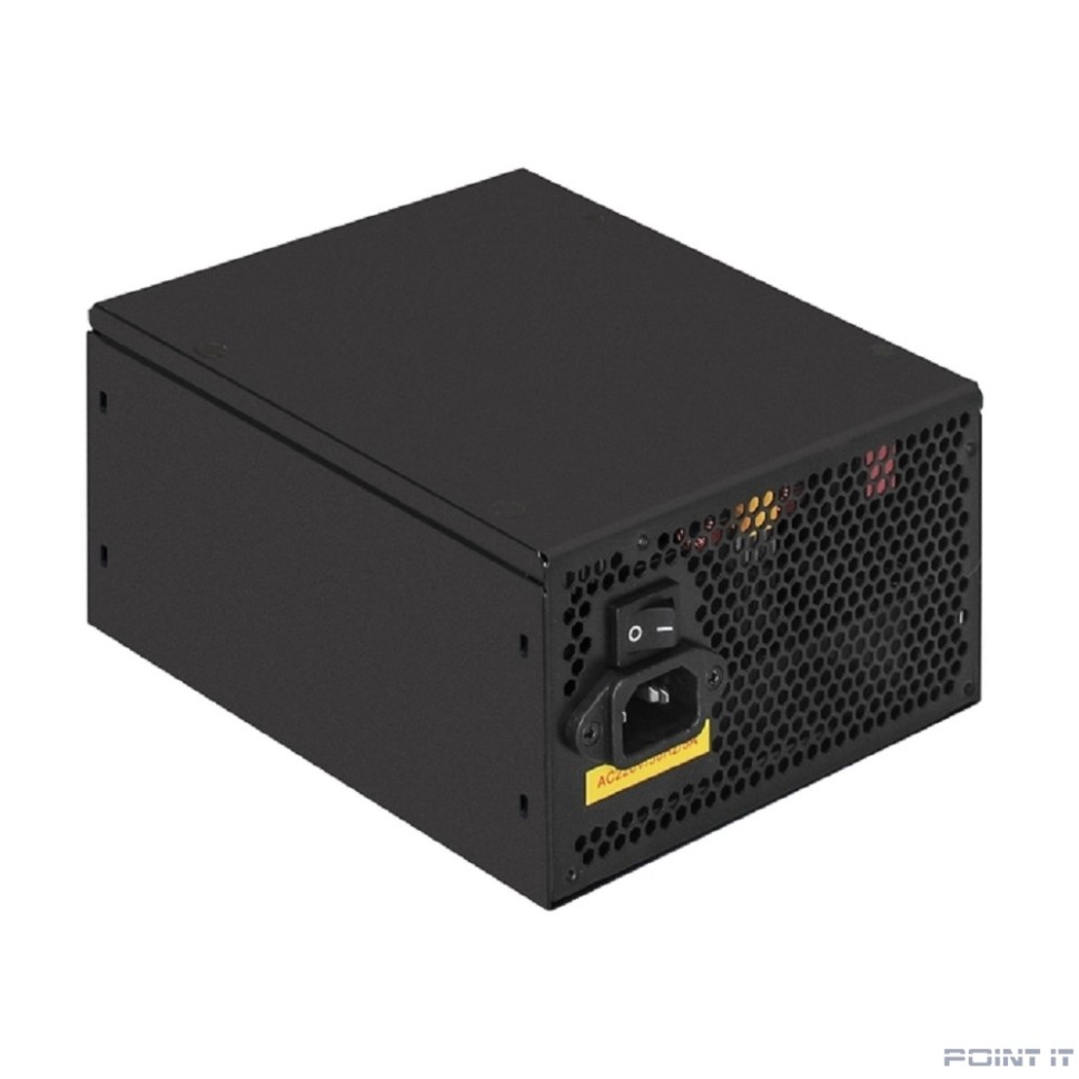 Exegate EX220362RUS Блок питания 700W ATX-700PPX RTL, black, active PFC, 13.5cm,20+4pin/4+4pin/PCI-E/3*IDE/7SATA