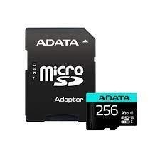 Карта памяти MICRO SDXC 256GB W/AD. AUSDX256GUI3V30SA2-RA1 ADATA