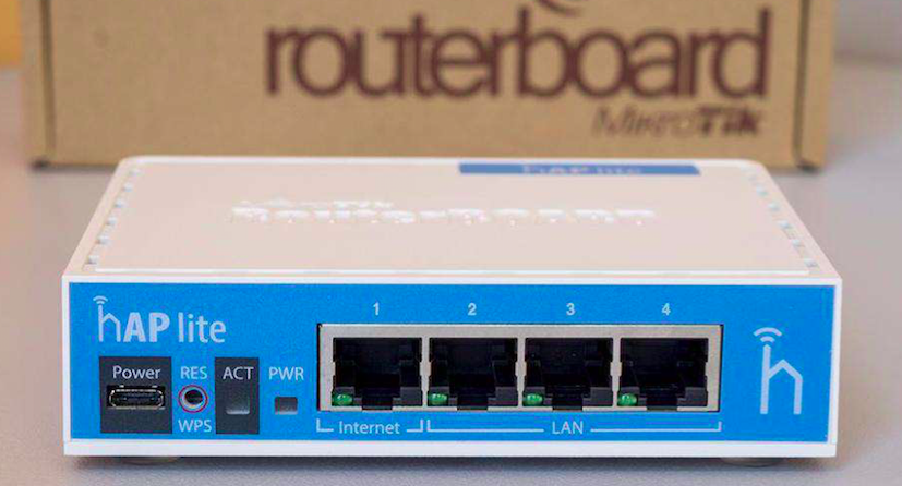 Беспроводная точка доступа MikroTik hAP lite